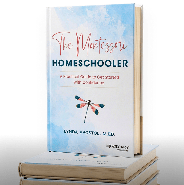 The Montessori Homeschooler stacked hero books